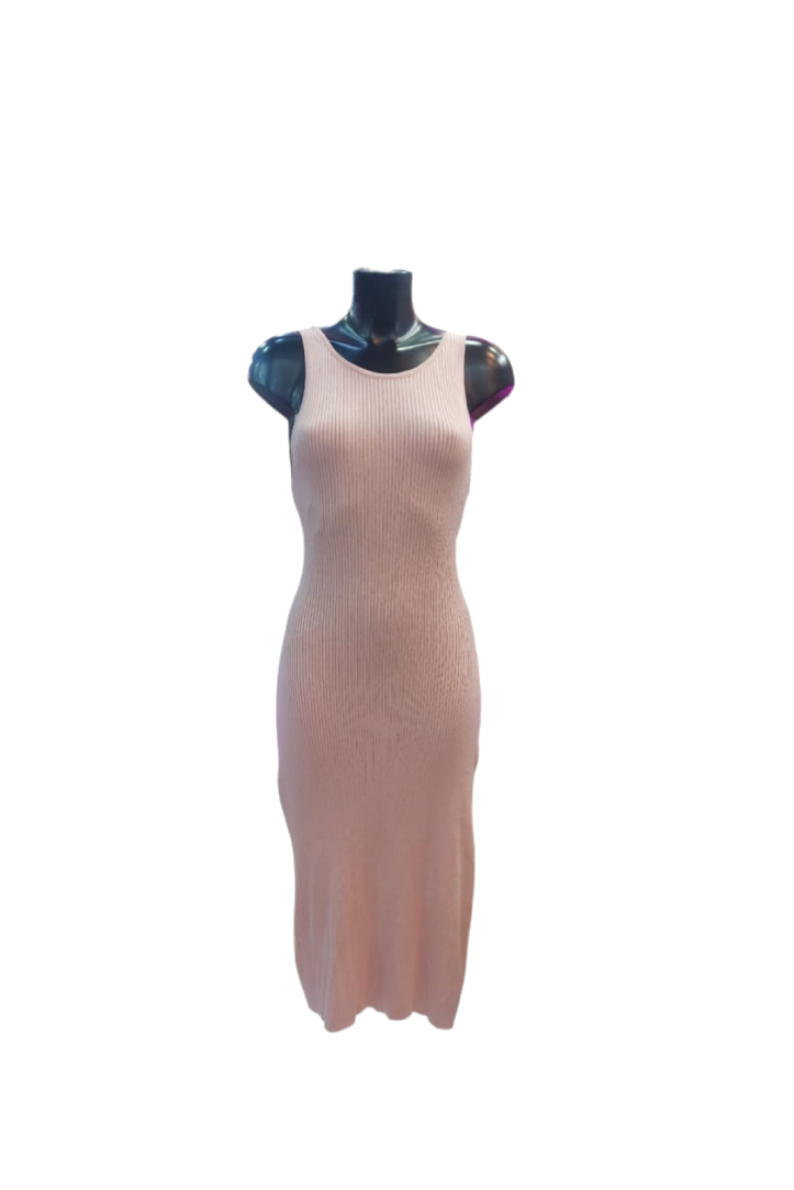Vestido Jersey Rosa