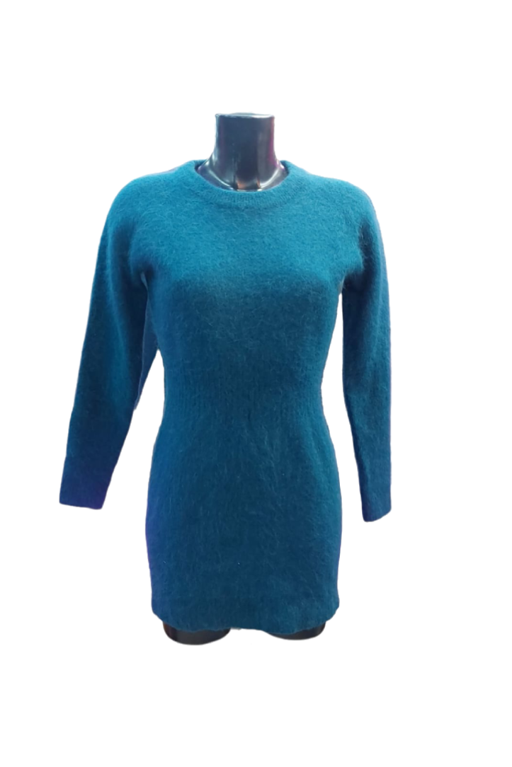 Vestido Azul Turquesa
