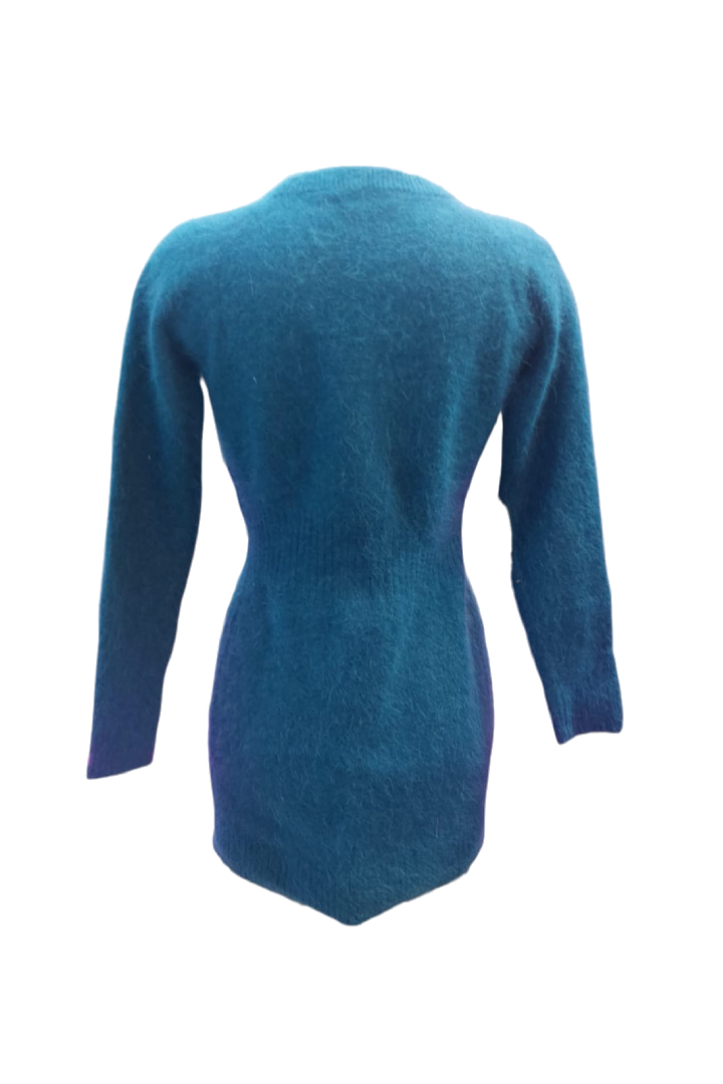Vestido Azul Turquesa