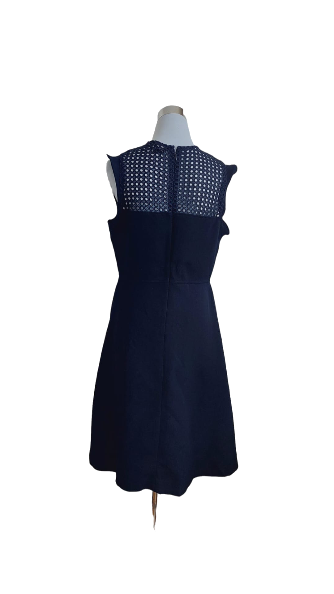 vestido azul marino clasico