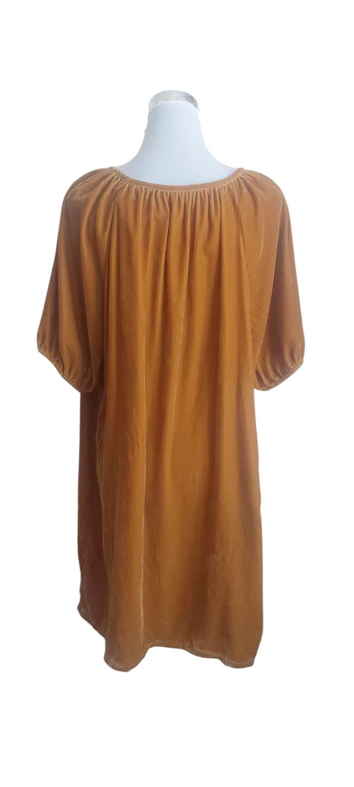 Vestido mostaza