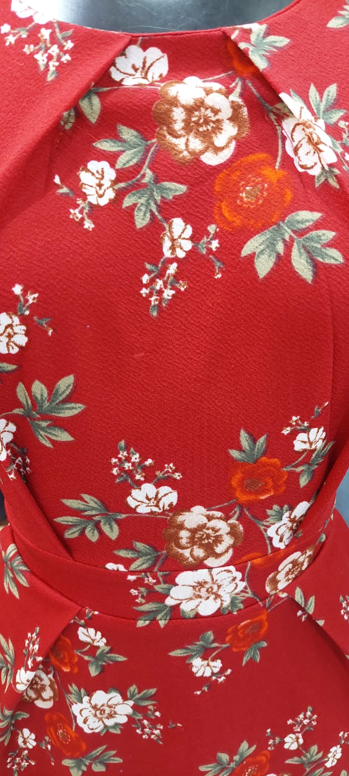 Vestido Rojo Kimono