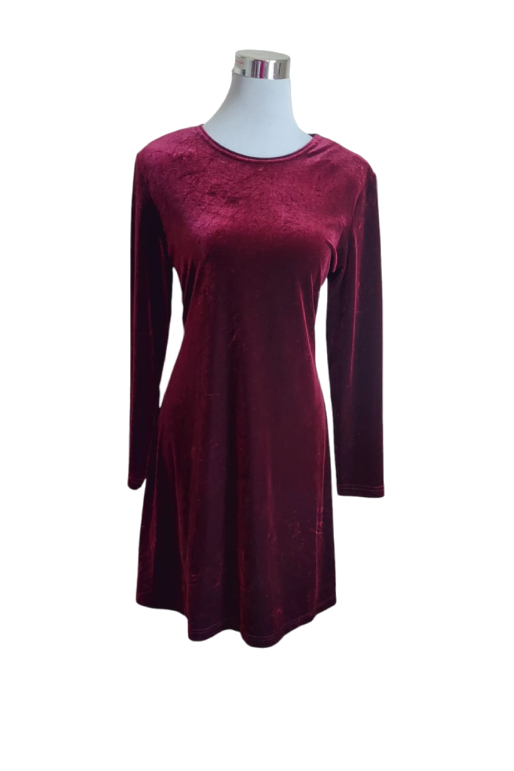 Vestido Terciopelo Burdé