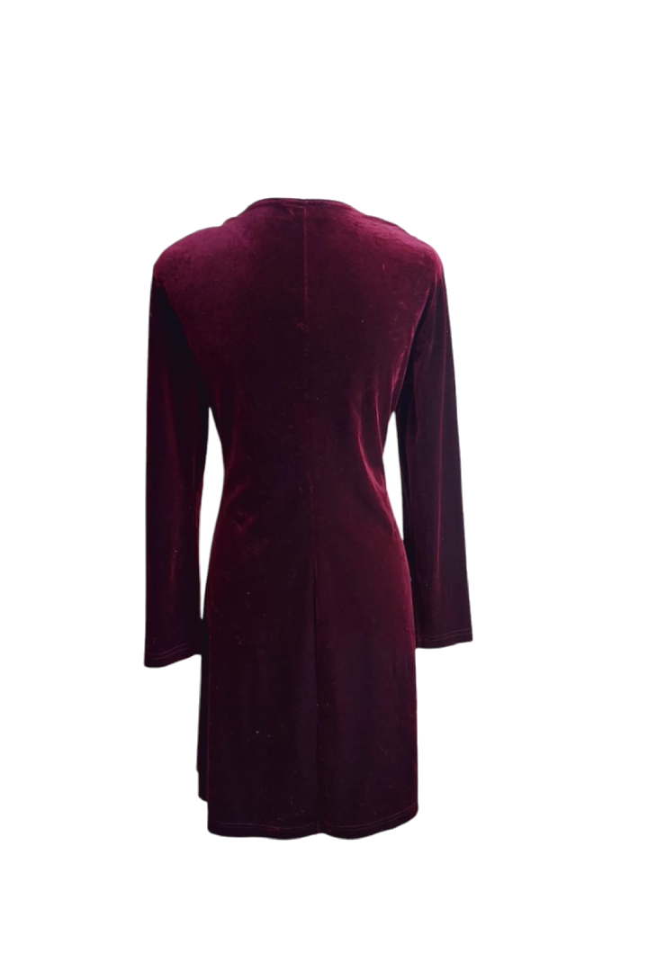 Vestido Terciopelo Burdé