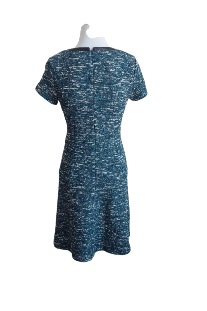 Vestido Turquesa Jaspeado