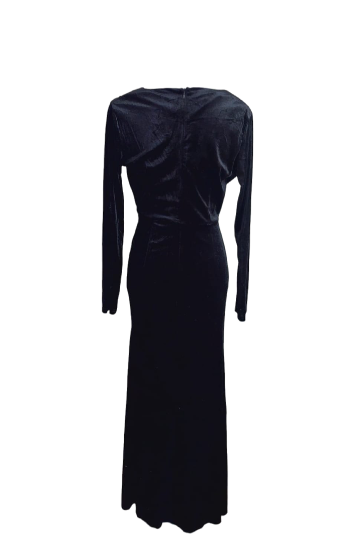 Vestido Terciopelo negro