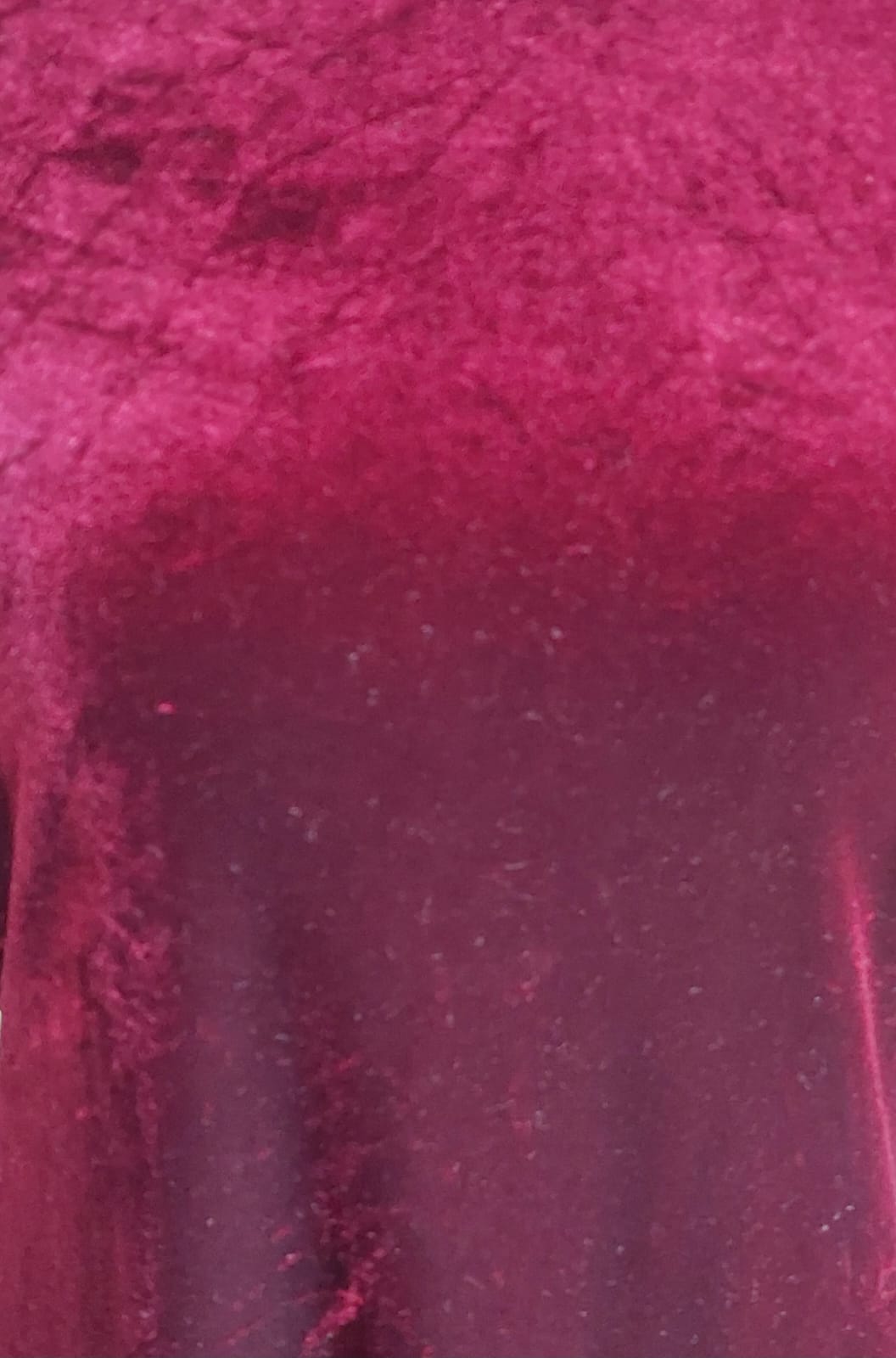 Vestido Terciopelo Burdé