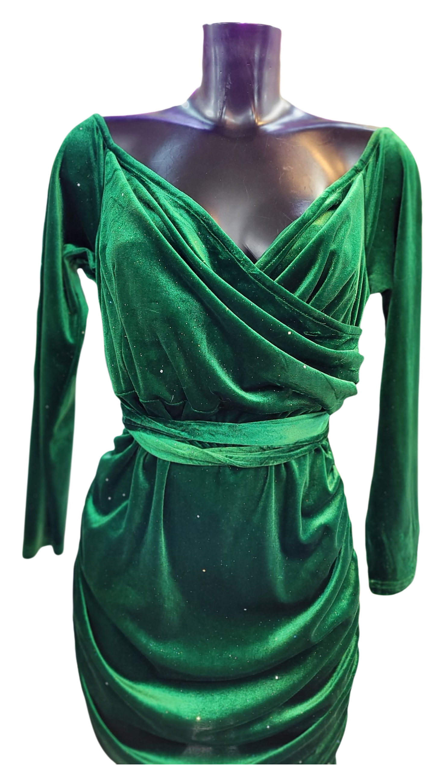 Vestido Verde Esmeralda