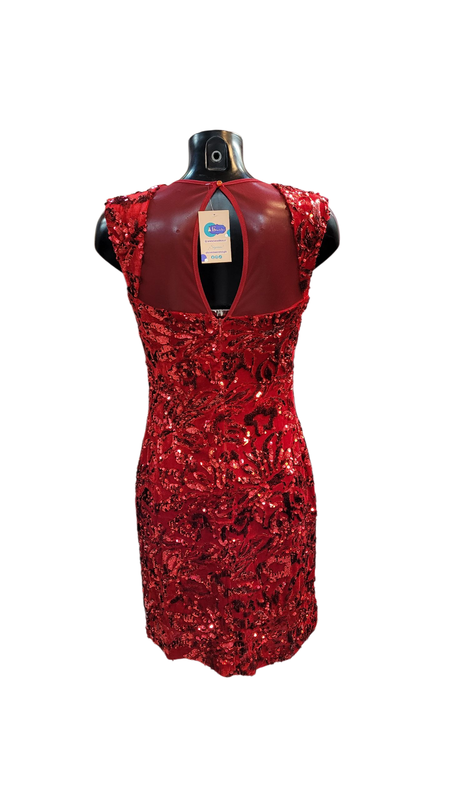 Vestido Rojo Shine