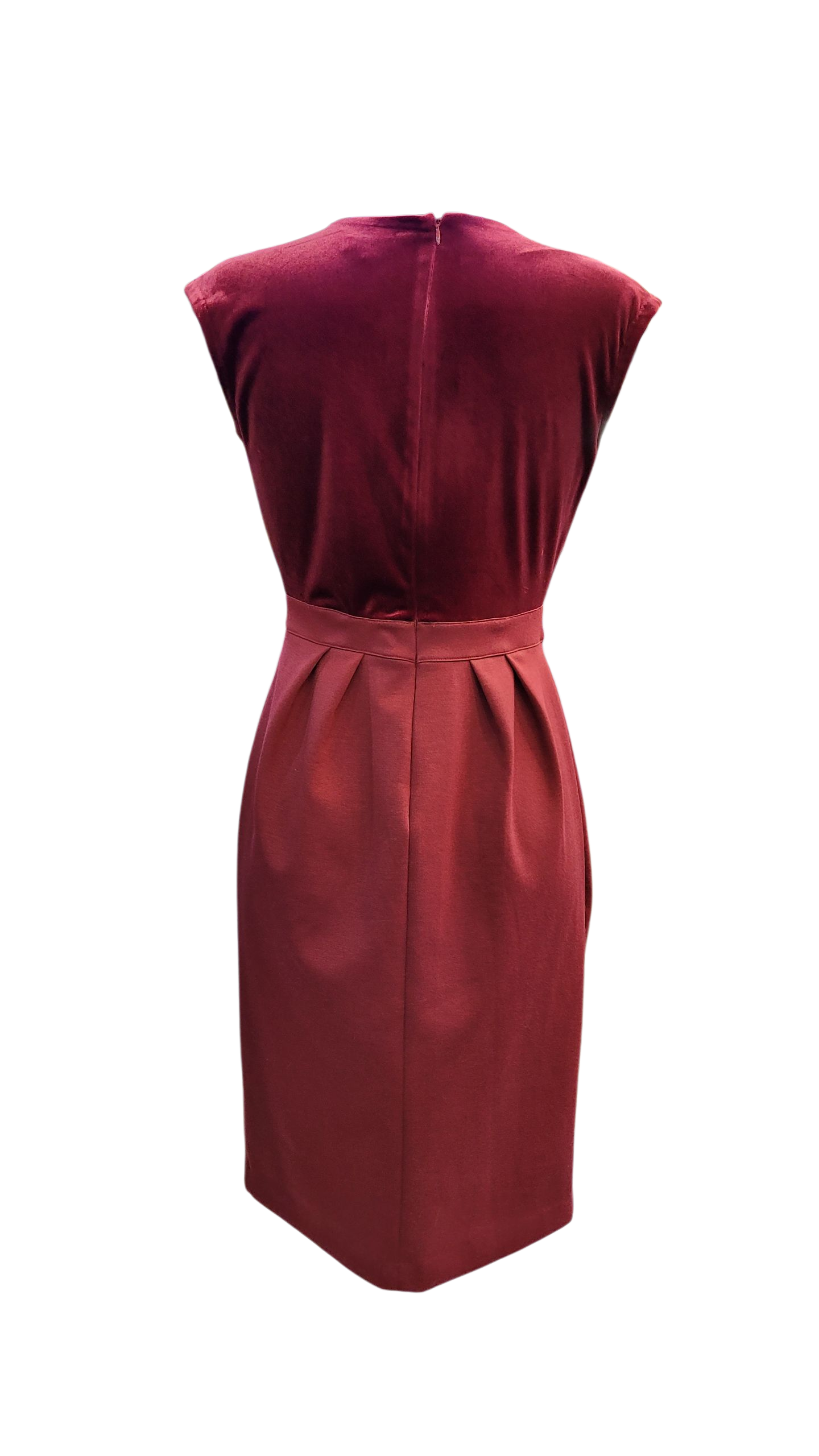 Vestido Burdeo Chic