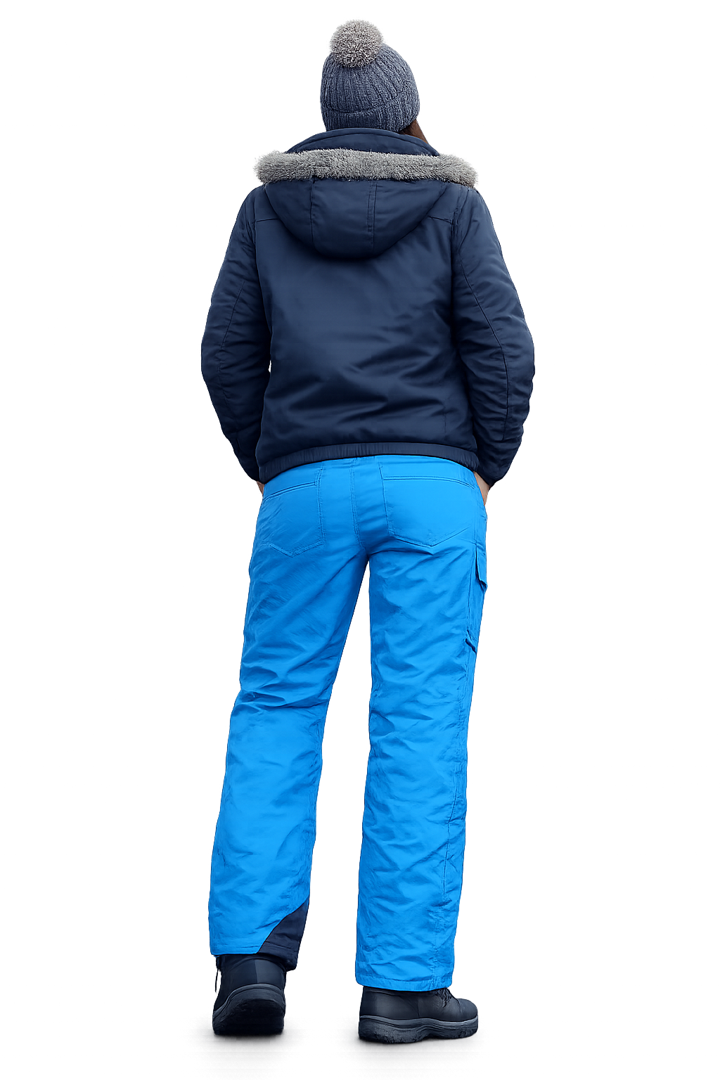 Pantalon Térmico azulino Talla S