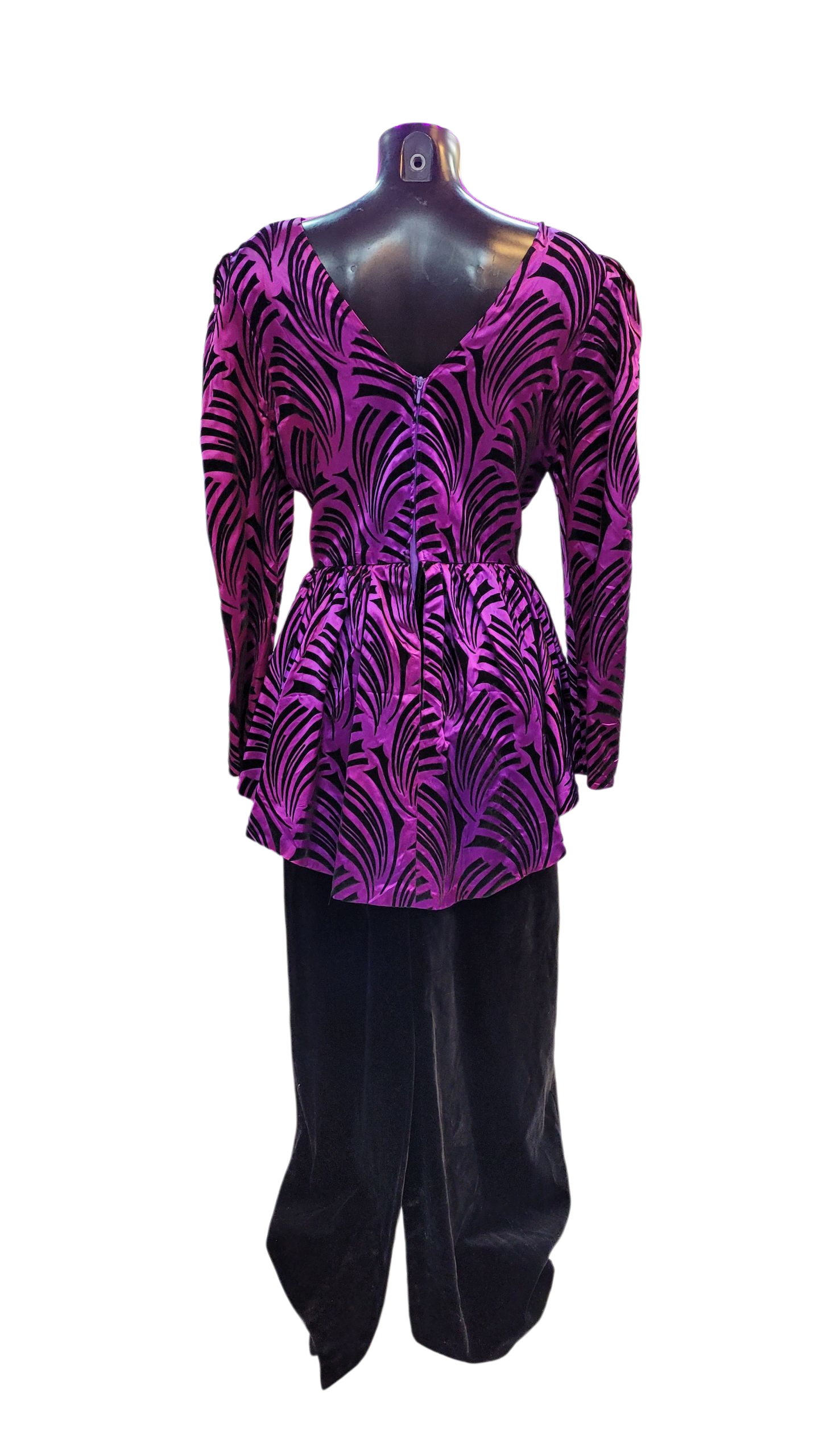 Vestido Clásico Morado