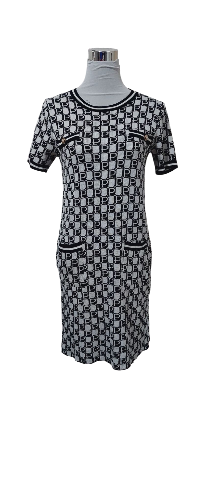 Vestido Botones Decorativos