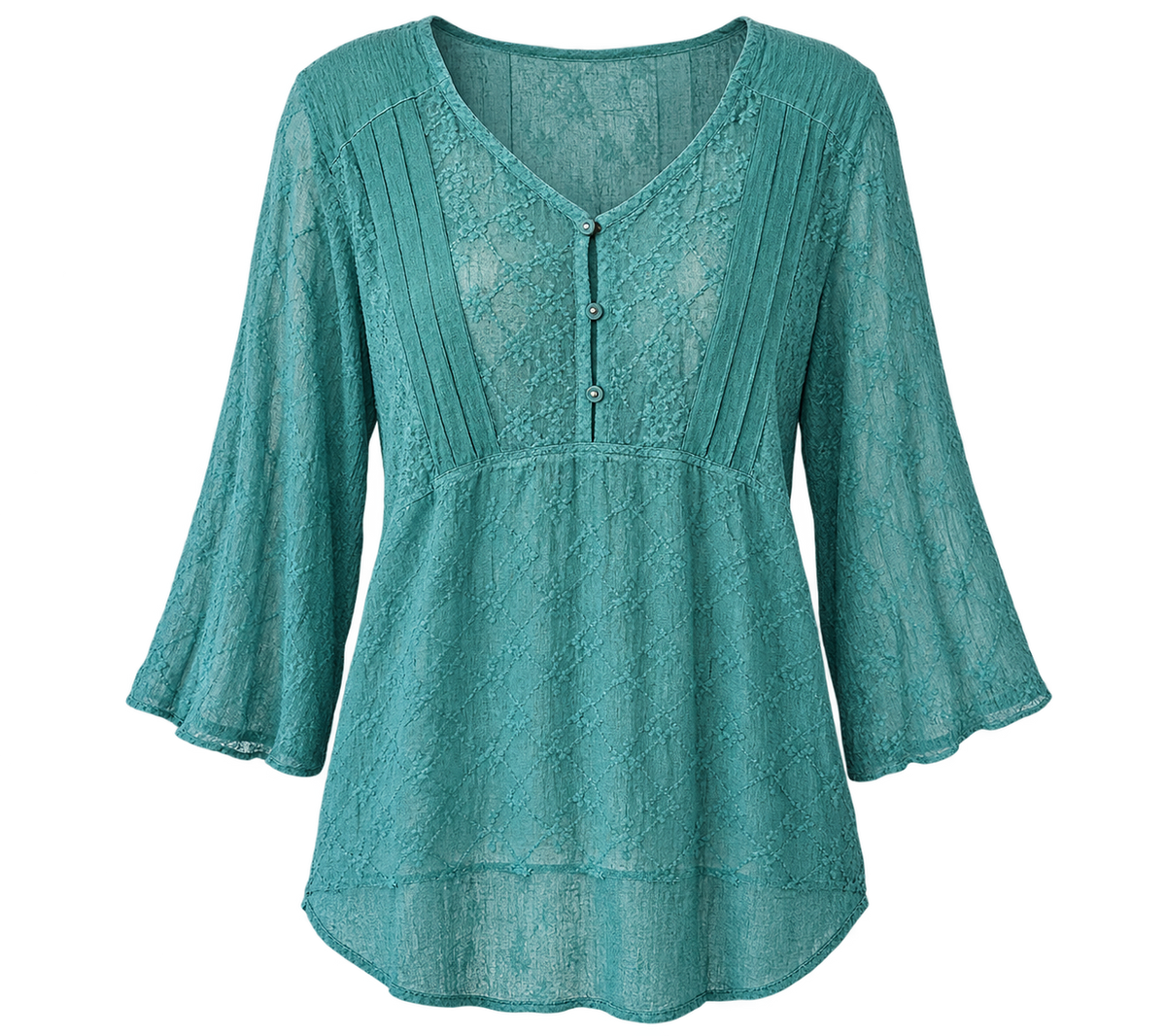 Blusa turquesa