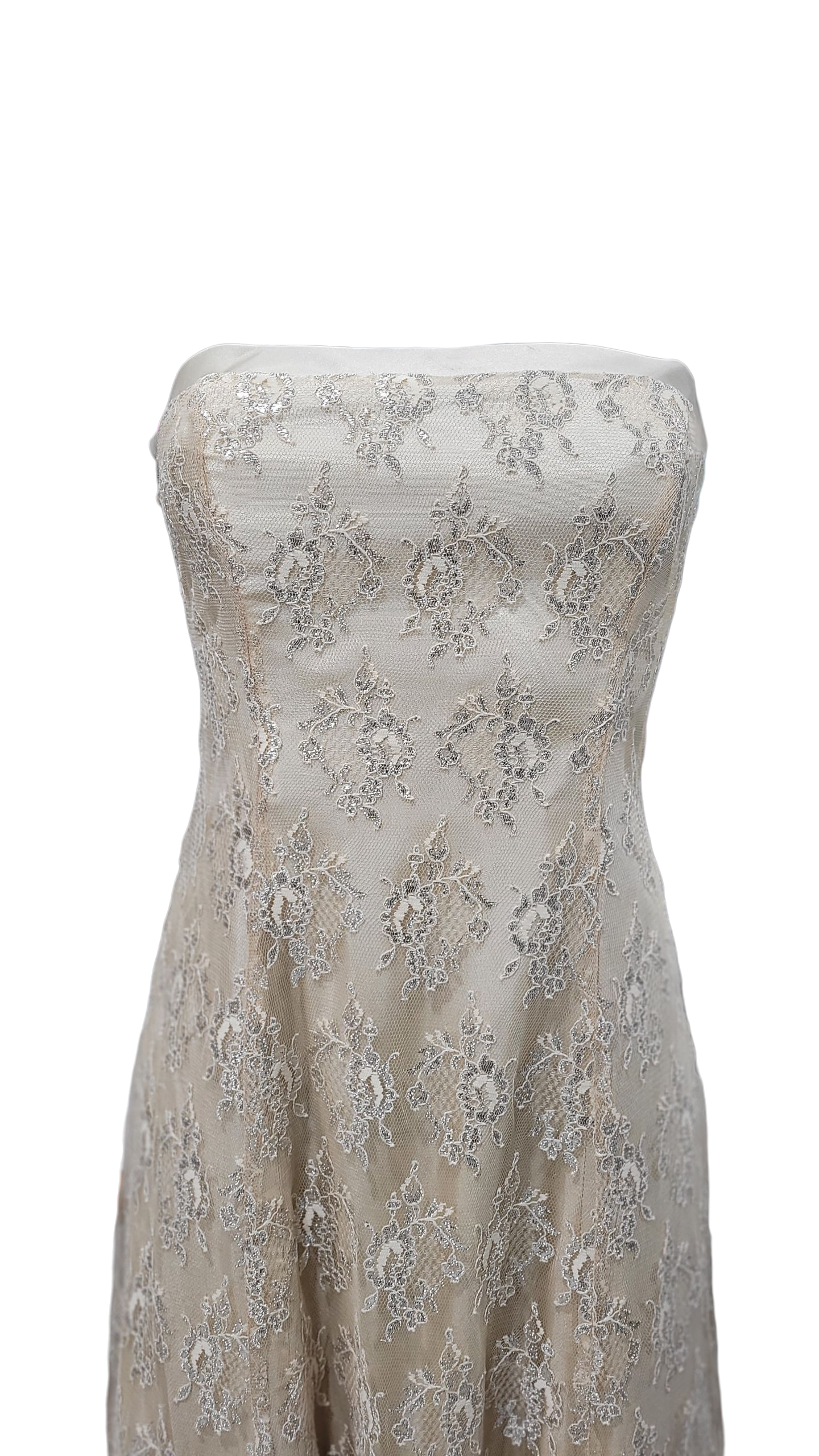 Vestido Strapless Dore