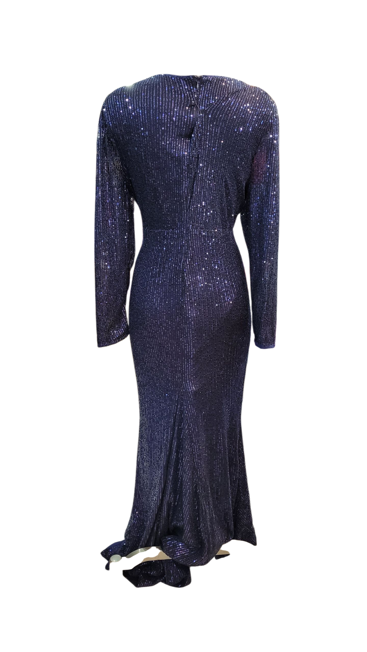 Vestido Azul Brillante