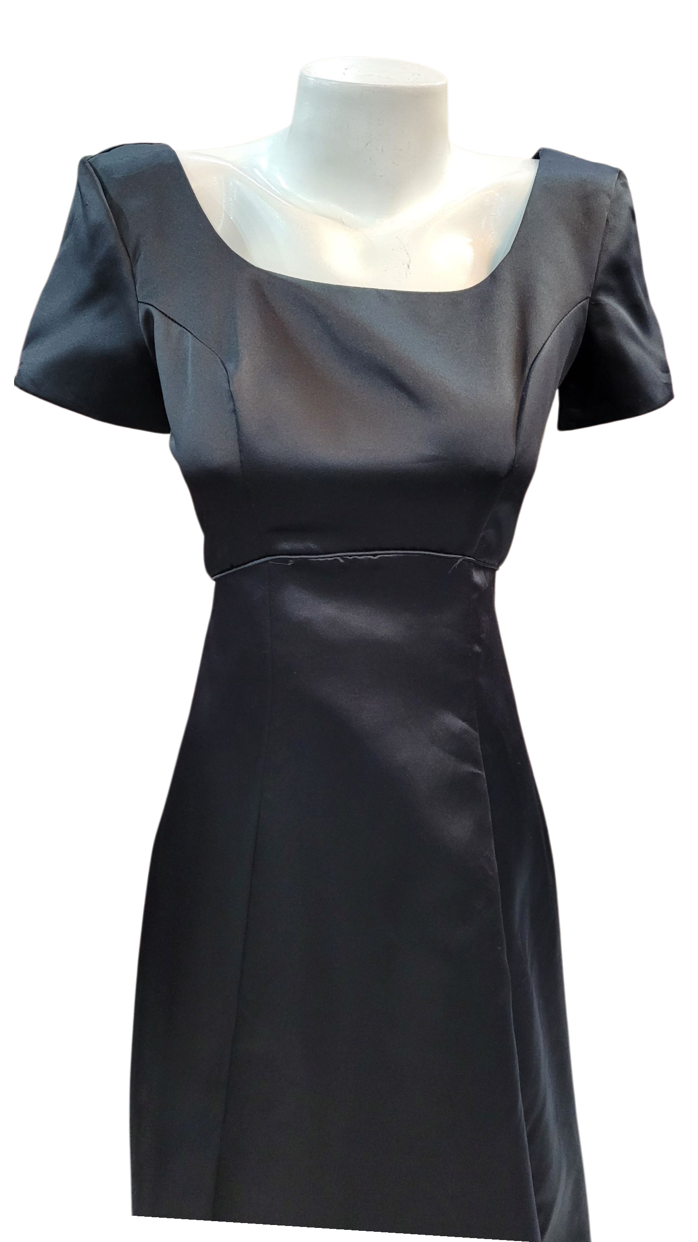 Vestido Black Satén