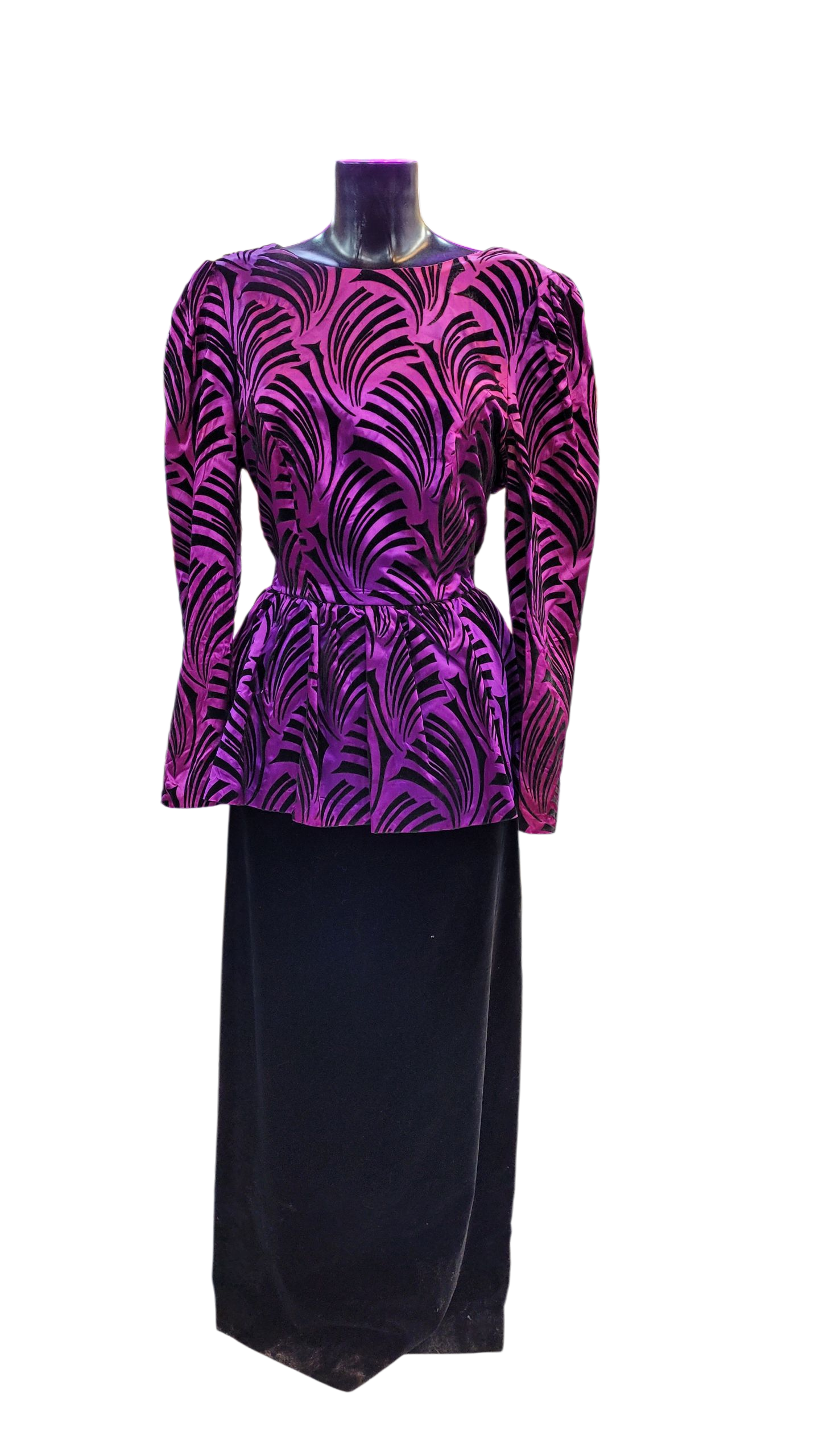Vestido Clásico Morado