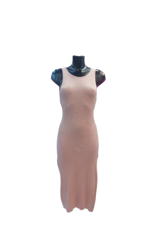 Vestido Jersey Rosa