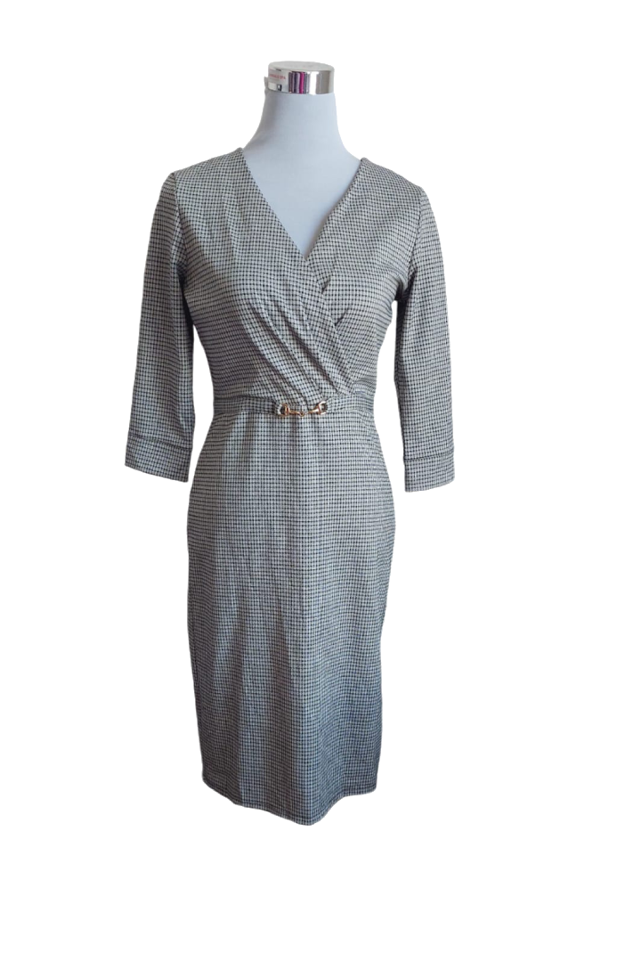 Vestido elegante escocés
