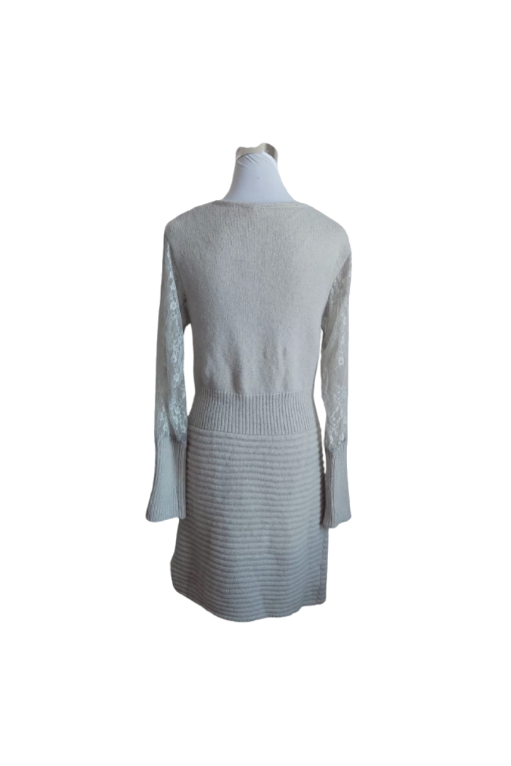 Vestido de Lana Encaje
