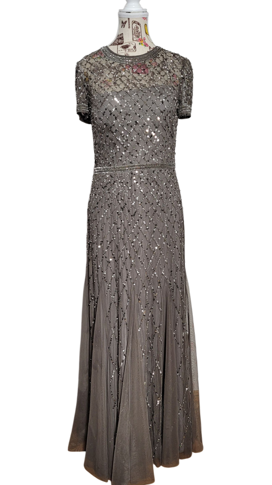 Vestido Plata Chic