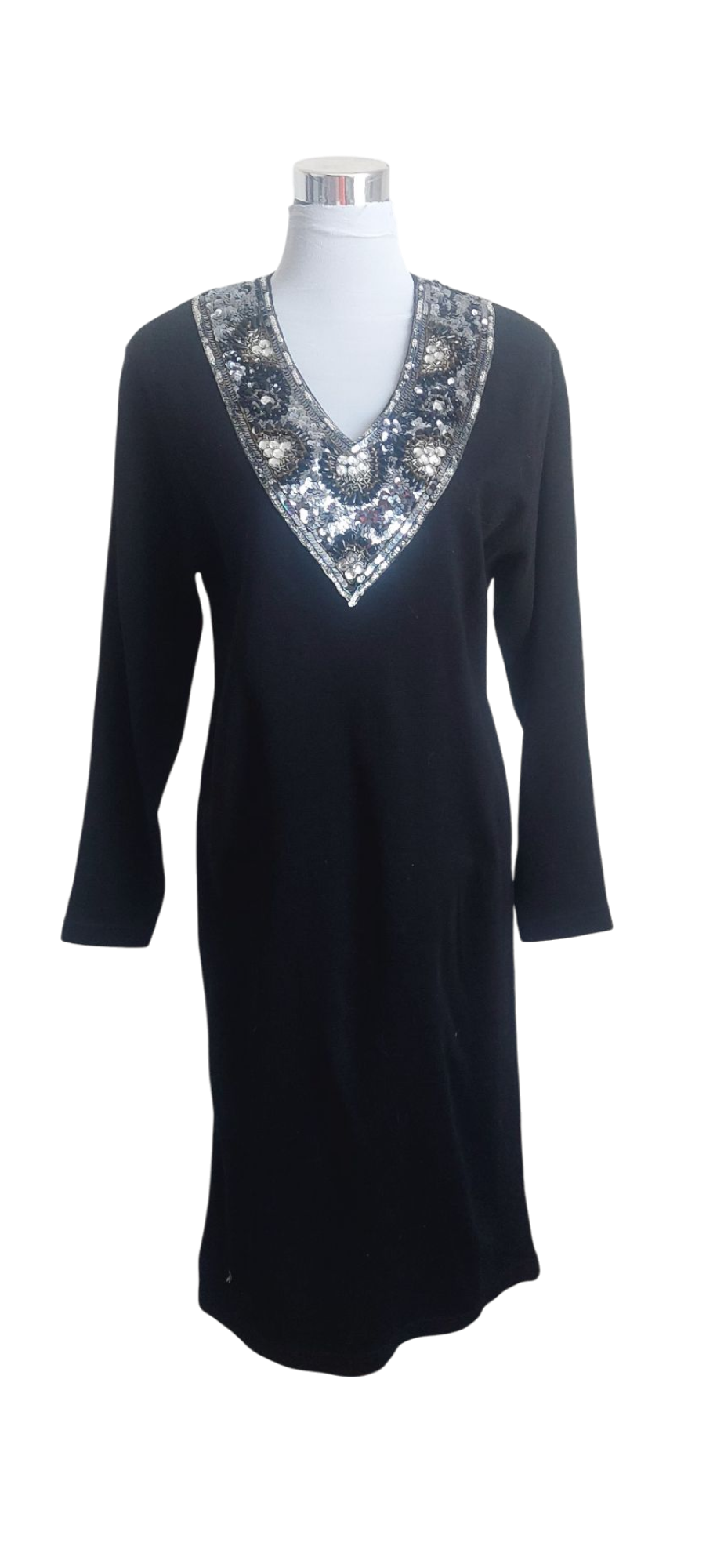 Vestido lana Brillos