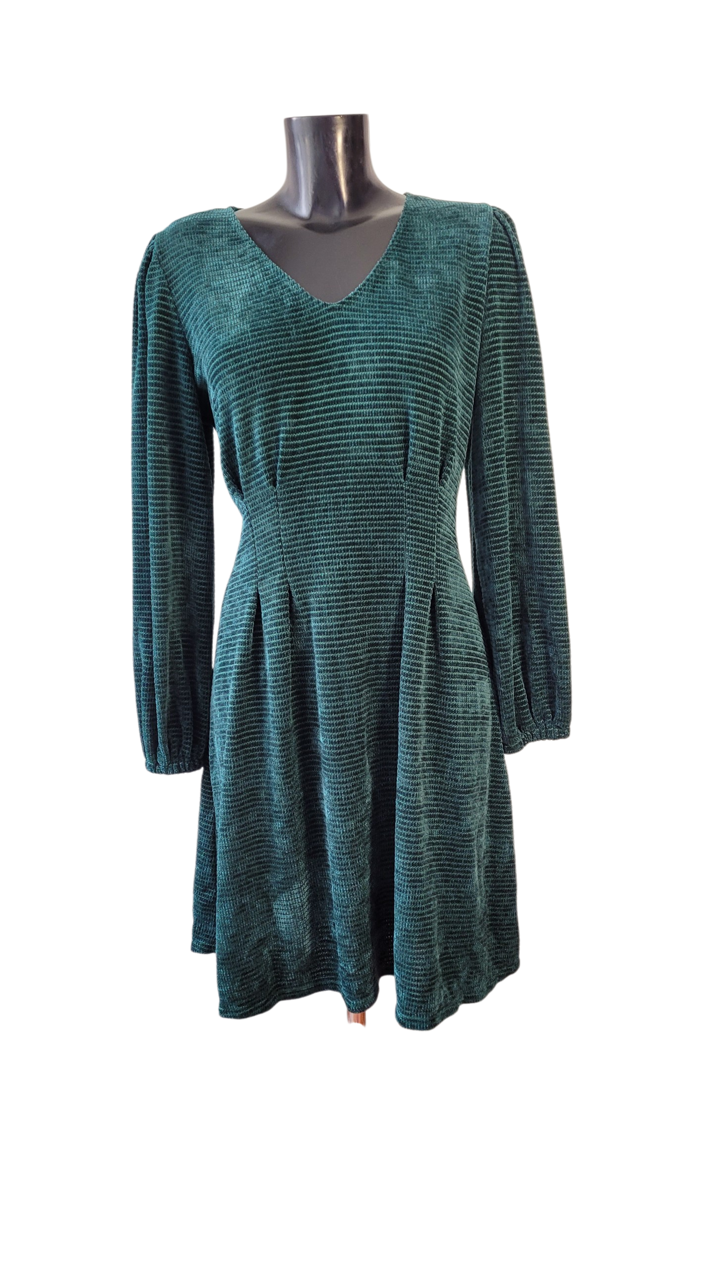 Vestido Verde Lana