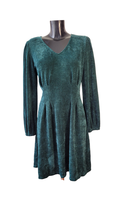 Vestido Verde Lana