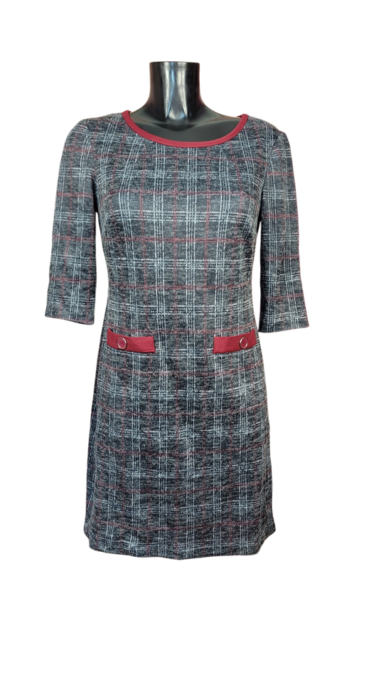Vestido Recto cuadrille