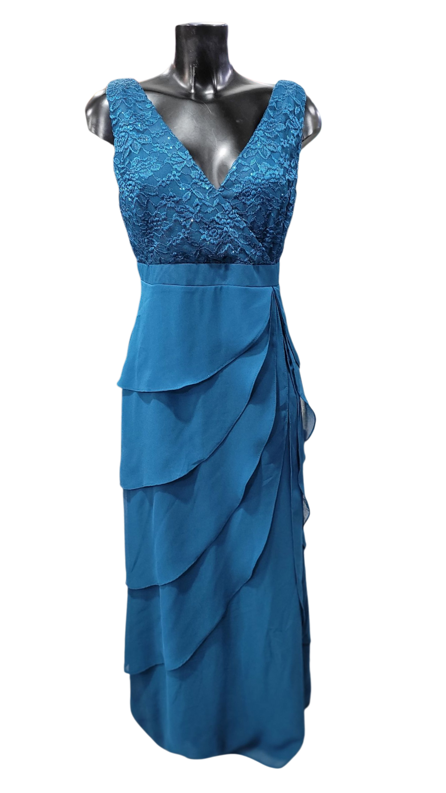 Vestido volados