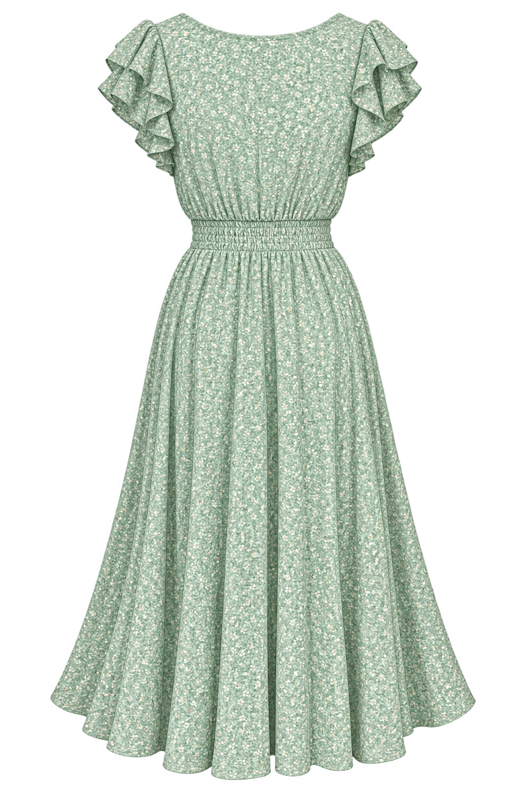 Vestido  Verde Nilo