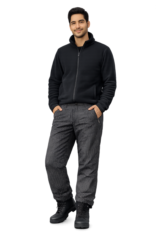 Pantalon Térmico Rayado Xl