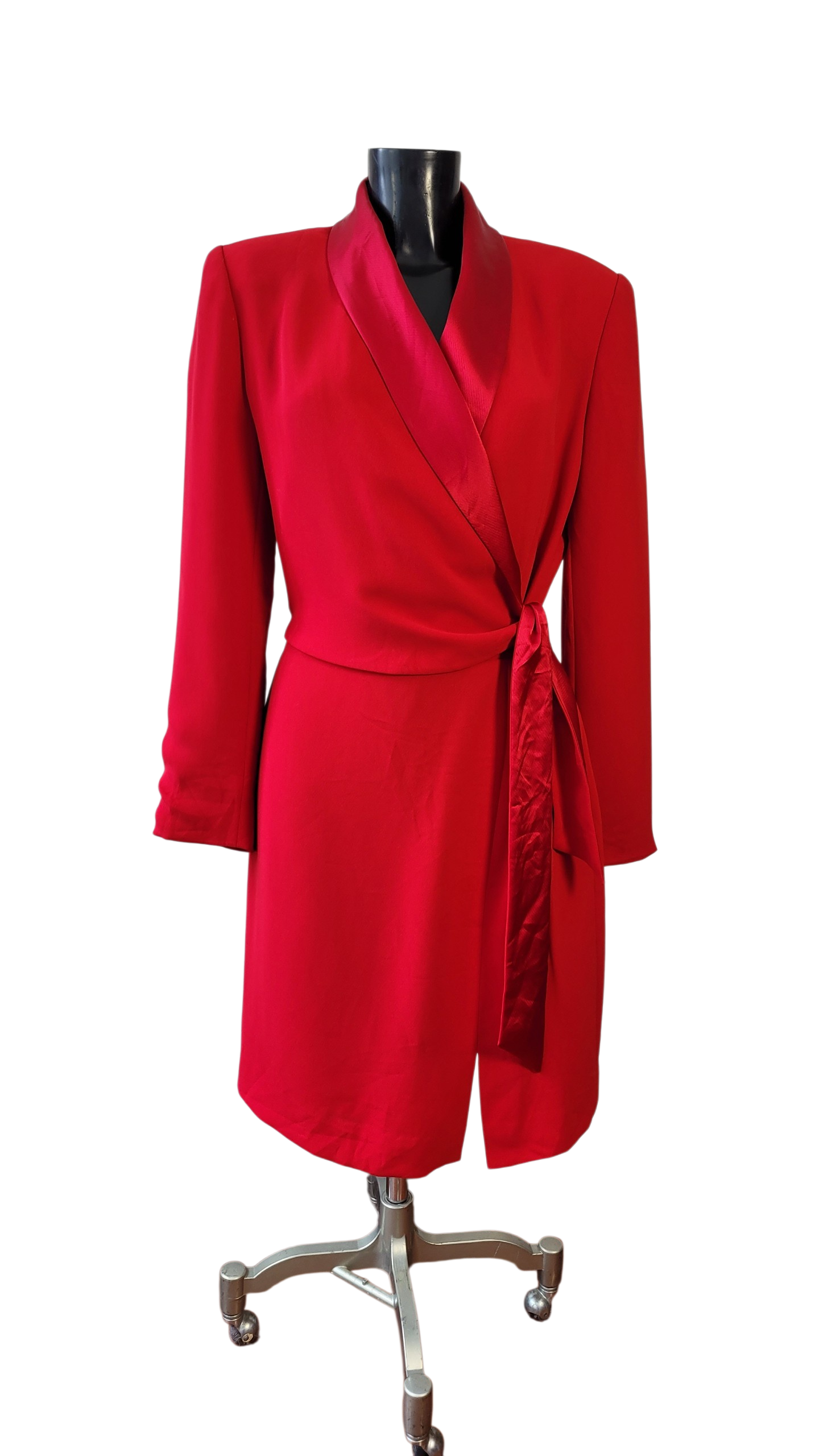 Vestido Rojo Lazo