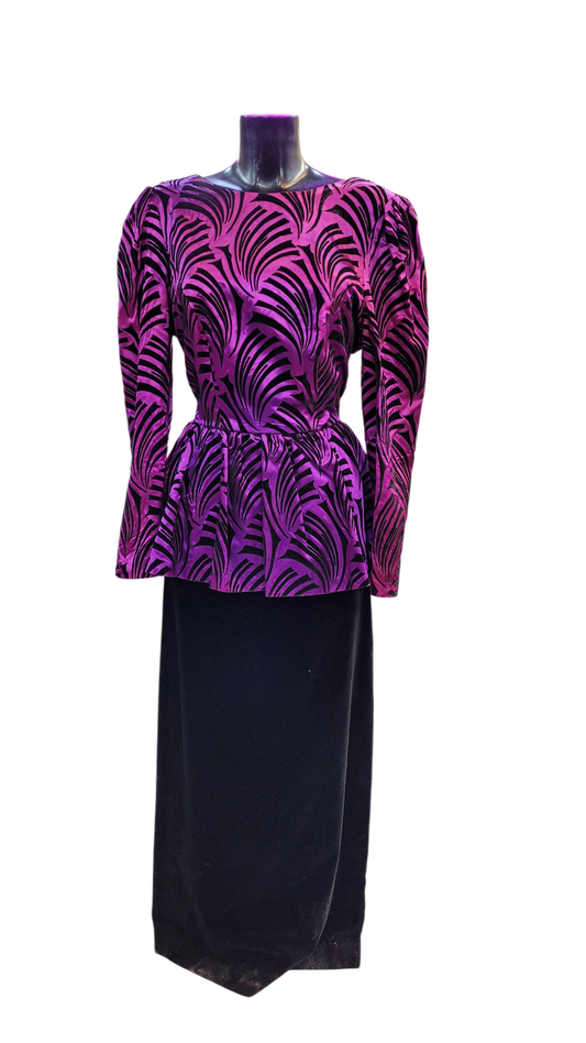 Vestido Clásico Morado