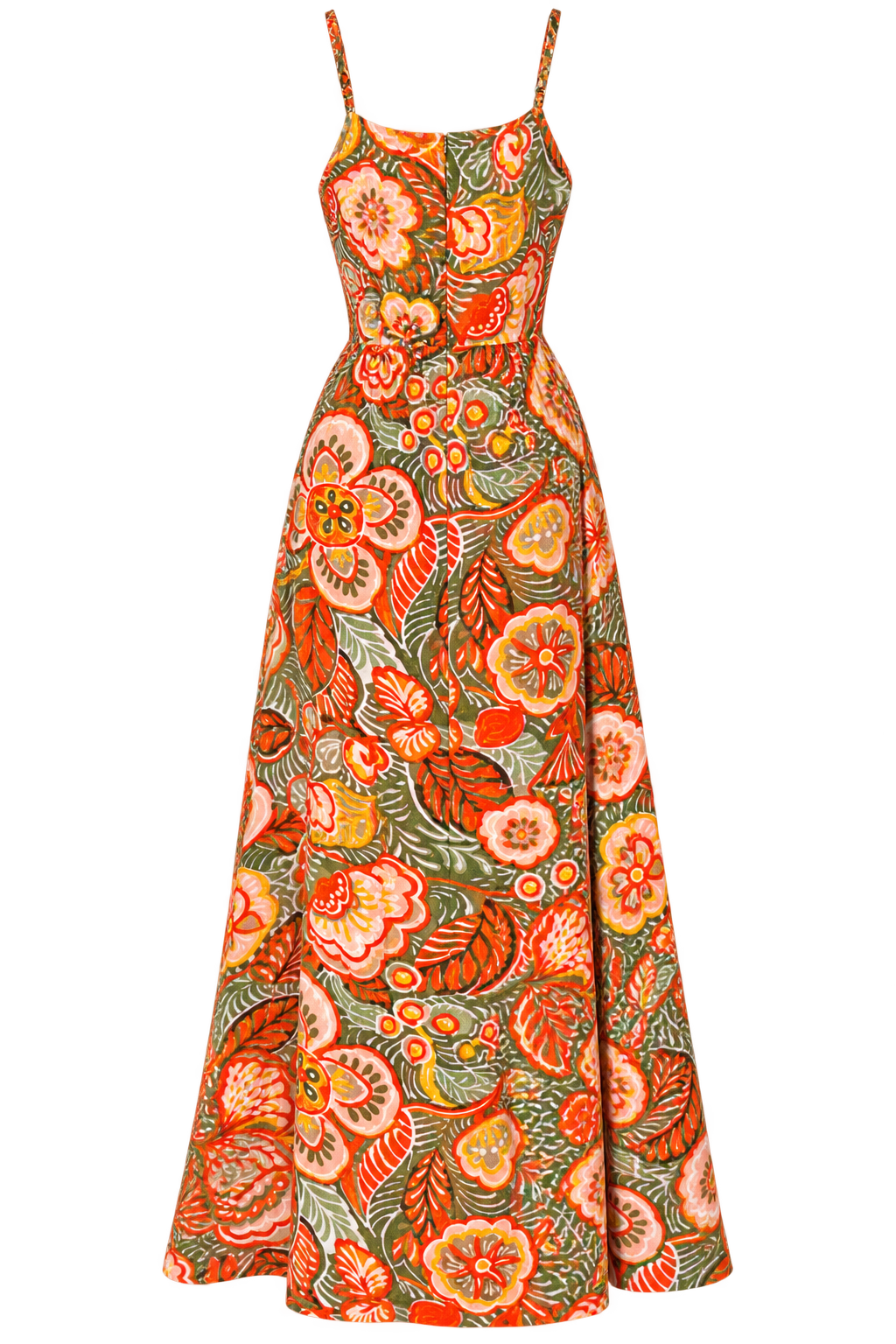 Vestido Orange Chic