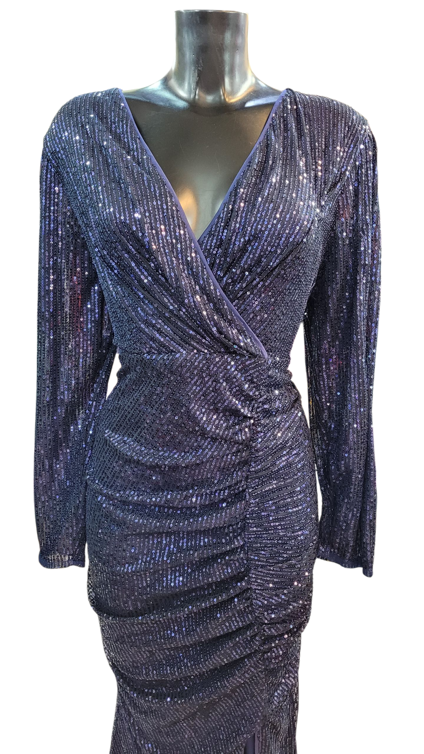 Vestido Azul Brillante